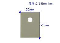 Płytka z polerowanego podłoża ceramicznego 10x10 mm dla wymagań klienta