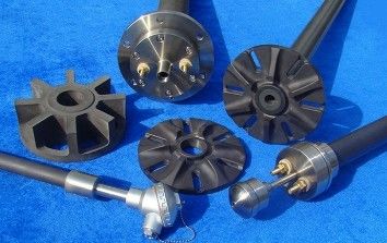 Si3N4 Nitryd krzemu Materiał ceramiczny do odgazowania stopionego aluminium Rura i wirnik Usunąć wodór z stopionego aluminium